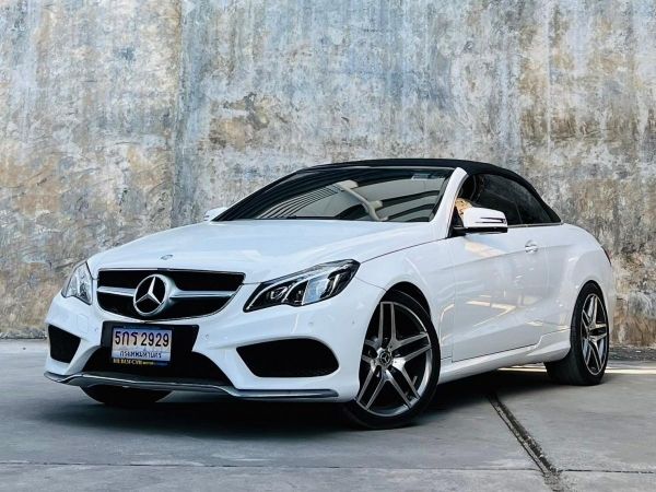 BENZ E200 CABRIOLET AMG DYNAMIC โฉม W207 ปี2014 รูปที่ 0